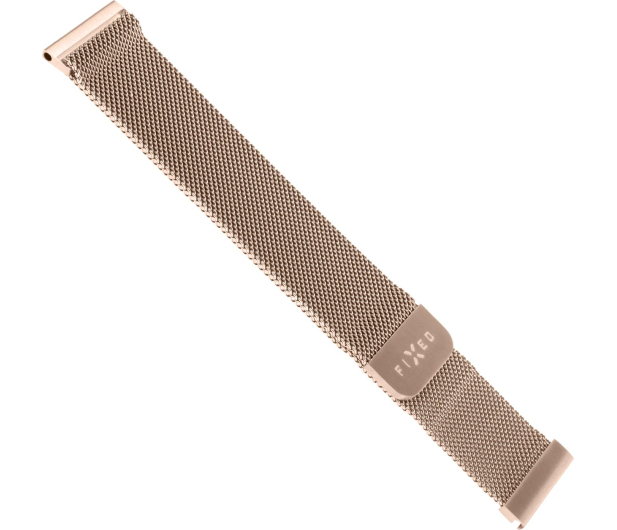 FIXED Mesh Strap do Smartwatch (20mm) wide rose gold - 1087905 - zdjęcie 2